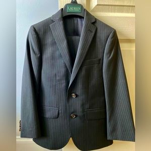Ralph Lauren Boys Pinstripe 2 Piece Suit